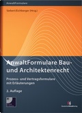 Cover: AnwaltFormulare Bau- und Architektenrecht - Deutscher Anwaltverlag