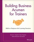 Cover: Building Business Acumen for Trainers - Pfeiffer