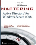 Cover: Mastering Active Directory for Windows Server 2008 - Sybex Inc.,U.S.