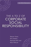 Cover: The A to Z of Corporate Social Responsibility - Wiley
