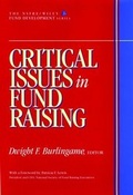 Cover: Critical Issues in Fund Raising - Wiley