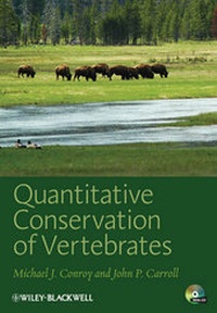 Enlarge image Cover: Quantitative Conservation of Vertebrates - Wiley