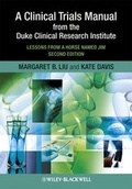 Cover: A Clinical Trials Manual From The Duke Clinical Research Institute - Wiley