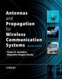 Cover: Antennas and Propagation for Wireless Communication Systems - Wiley