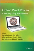 Cover: Online Panel Research - Wiley