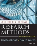 Cover: Architectural Research Methods - Wiley