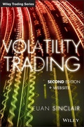 Cover: Volatility Trading - Wiley