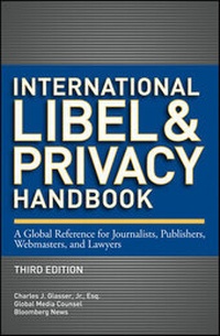 Abbildung von: International Libel and Privacy Handbook - Wiley