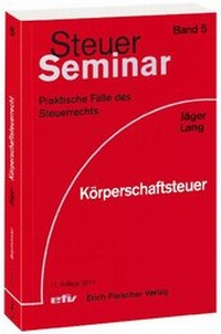 Abbildung von: Körperschaftsteuer - Erich Fleischer Verlag