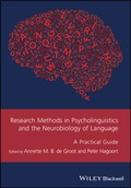 Cover: Research Methods in Psycholinguistics and the Neurobiology of Language - Wiley