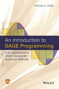 Enlarge image Cover: An Introduction to SAGE Programming - Wiley