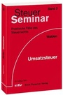 Cover: Umsatzsteuer - Erich Fleischer Verlag