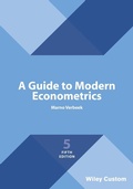 Cover: A Guide to Modern Econometrics - Wiley