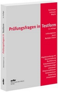 Abbildung von: Prüfungsfragen in Testform - Erich Fleischer Verlag