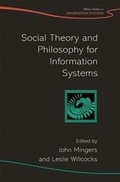 Cover: Social Theory and Philosophy for Information Systems - Wiley