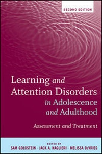 Enlarge image Cover: Learning and Attention Disorders in Adolescence and Adulthood - Wiley