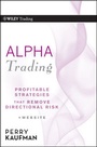 Cover: Alpha Trading - Wiley