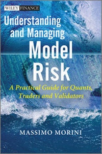 Enlarge image Cover: Understanding and Managing Model Risk - Wiley