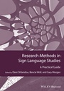 Cover: Research Methods in Sign Language Studies - Wiley
