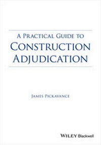 Abbildung von: A Practical Guide to Construction Adjudication - Wiley