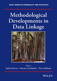 Enlarge image Cover: Methodological Developments in Data Linkage - Wiley