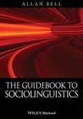 Cover: The Guidebook to Sociolinguistics - Wiley