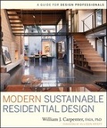 Cover: Modern Sustainable Residential Design - Wiley