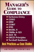 Cover: Manager's Guide to Compliance - Wiley