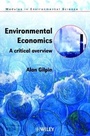 Cover: Environmental Economics - Wiley