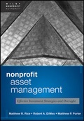 Cover: Nonprofit Asset Management - Wiley