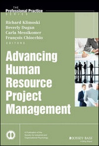 Enlarge image Cover: Advancing Human Resource Project Management - Pfeiffer