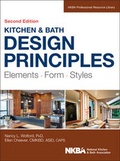 Cover: Kitchen and Bath Design Principles - Wiley