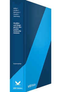 Abbildung von: Straßen- und Wegegesetz des Landes Schleswig-Holstein - Kommunal- und Schul-Verlag
