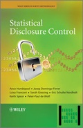Cover: Statistical Disclosure Control - Wiley