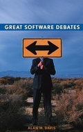 Cover: Great Software Debates - Wiley