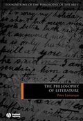Cover: Philosophy of Literature - Wiley