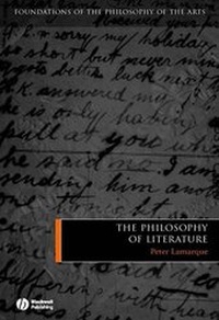 Enlarge image Cover: Philosophy of Literature - Wiley