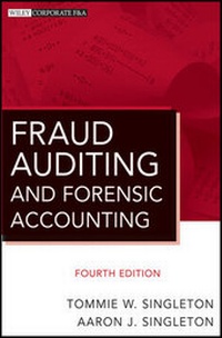 Enlarge image Cover: Fraud Auditing and Forensic Accounting - Wiley