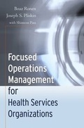 Cover: Focused Operations Management for Health Services Organizations - Jossey-Bass