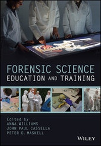 Enlarge image Cover: Forensic Science Education and Training - Wiley