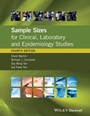 Cover: Sample Sizes for Clinical, Laboratory and Epidemiology Studies - Wiley