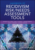 Cover: Handbook of Recidivism Risk/Need Assessment Tools - Wiley