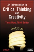 Cover: An Introduction to Critical Thinking and Creativity - Wiley