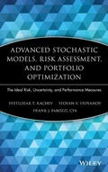 Cover: Advanced Stochastic Models, Risk Assessment, and Portfolio Optimization - Wiley