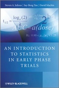 Cover: An Introduction to Statistics in Early Phase Trials - Wiley