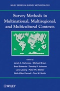 Cover: Survey Methods in Multicultural, Multinational, and Multiregional Contexts - Wiley