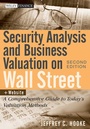 Cover: Security Analysis and Business Valuation on Wall Street + Companion Web Site - Wiley