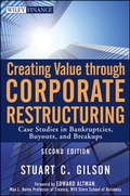 Cover: Creating Value Through Corporate Restructuring - Wiley