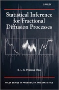 Cover: Statistical Inference for Fractional Diffusion Processes - Wiley