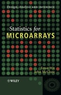 Cover: Statistics for Microarrays - Wiley